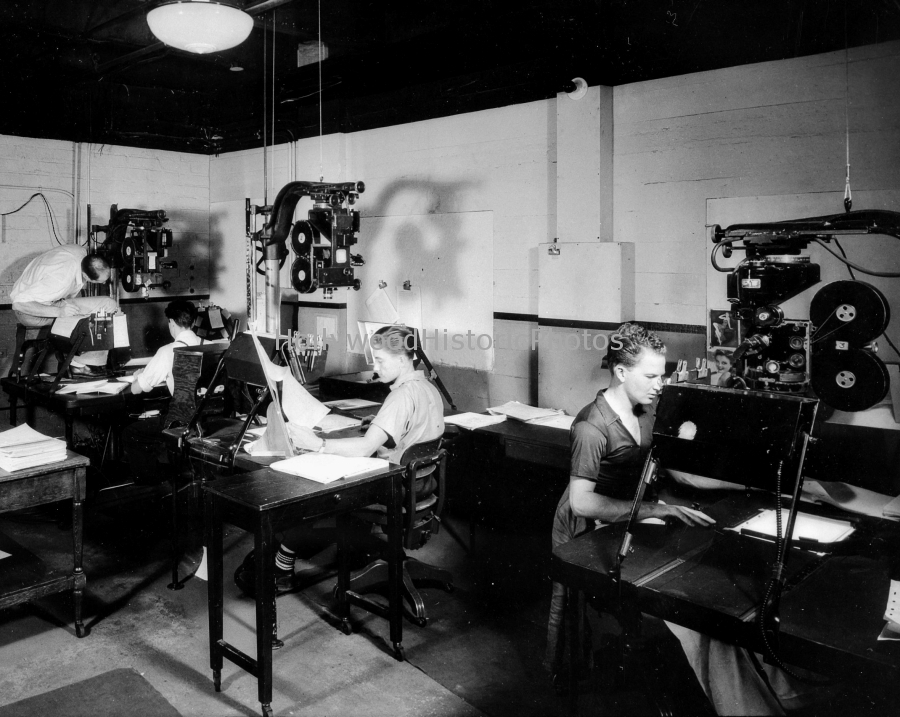 Walt Disney Studios 1937 Film cutting 2719 Hyperion Ave. Hollywood.jpg